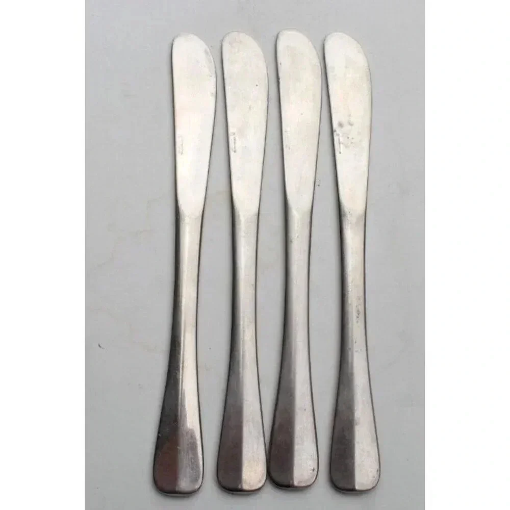 Vintage Antique Lot of 4 WMF Cromargan Stainless Knife Set W. Germany